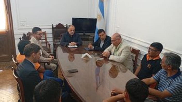 El Gobierno Provincial y AOMA trabajan para mejorar las condiciones laborales en Mina Aguilar