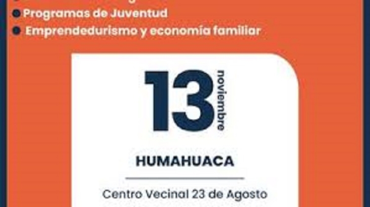 Oficina M&oacute;vil brindar&aacute; asesoramiento integral en Humahuaca