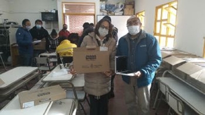 Avanzan en la entrega de dispositivos del Programa Conectar Igualdad