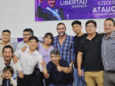 EZEQUIEL ATAUCHE: &ldquo;Si los juje&ntilde;os eligen bien, van a empezar a sentir el camino virtuoso que empezamos a emprender con el presidente Milei&rdquo;