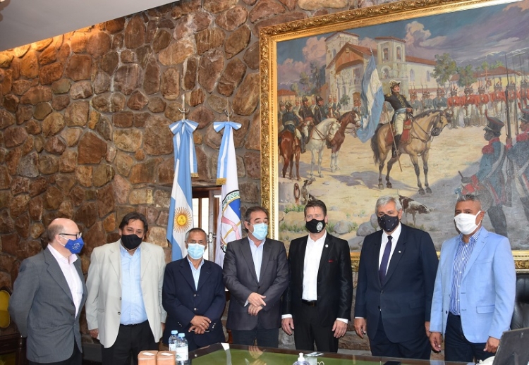El vicegobernador de Jujuy recibi&oacute; la visita del intendente de la ciudad de Bell Ville