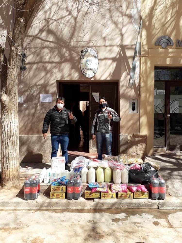 Asistencia con elementos de bioseguridad a localidades del interior provincial