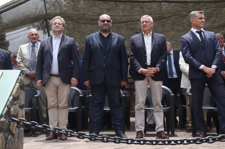 El intendente Rivarola agradeci&oacute; la labor del teniente coronel Jim&eacute;nez en el rim 20 y le dio la bienvenida al coronel Rojo