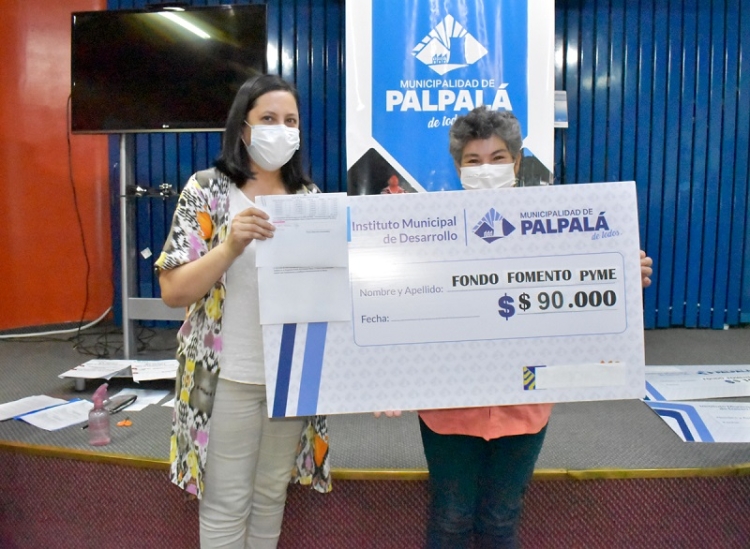 Finalizamos el a&ntilde;o con m&aacute;s de 3 millones de pesos entregados para potenciar pymes palpale&ntilde;as