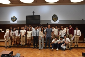 Estudiantes del Colegio Blaise Pascal visitaron la Legislatura