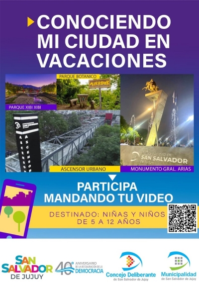 &ldquo;Conociendo mi ciudad en vacaciones&rdquo;