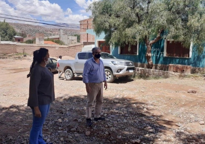 Temporal de granizo y lluvia. No hubo da&ntilde;os de infraestructura en Humahuaca