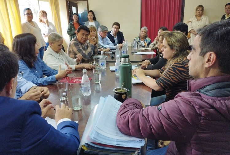 Concejales se reunieron en Labor Parlamentaria