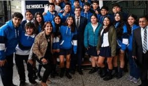 Carlos Sadir inaugur&oacute; las obras de refacci&oacute;n integral del Bachillerato Provincial N&deg; 4 de La Mendieta