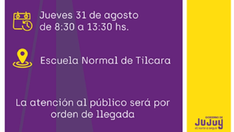 Realizar&aacute;n capacitaciones y autenticaciones de copias de T&iacute;tulos en Tilcara