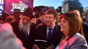 Milei augur&oacute; que "las fuerzas del cielo van a apoyar a Argentina y a Israel"