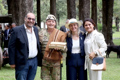 El intendente de Palpal&aacute; reforz&oacute; los lazos y el trabajo conjunto con el ej&eacute;rcito argentino