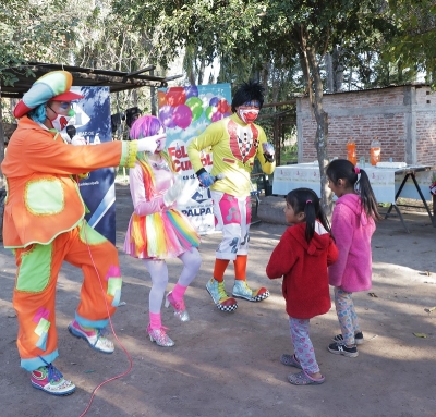 ALEGR&Iacute;A EN TU CASA visit&oacute; diferentes barrios en Palpal&aacute;