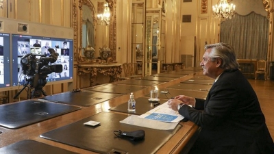 Fern&aacute;ndez: "La pobreza ser&iacute;a peor si el Estado no hubiera auxiliado" en la pandemia