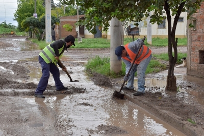Avances en el plan de obra integrales en barrio san Jos&eacute; y zonas aleda&ntilde;as