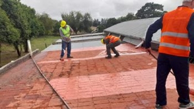 Avanza la refacci&oacute;n de la Escuela "Juana Azurduy" de Monterrico