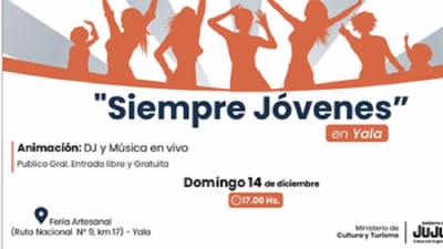 Yala recibe el evento "Siempre J&oacute;venes": una tarde de m&uacute;sica y baile al aire libre