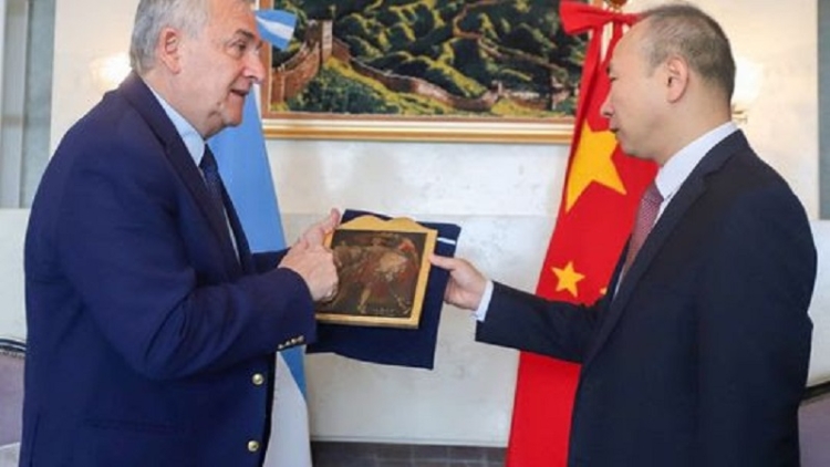Morales y el nuevo Embajador de China en Argentina abordaron la ampliaci&oacute;n de Cauchari