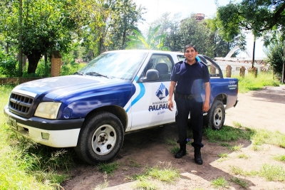 M&oacute;vil de la municipalidad fue cedido a pr&eacute;stamo a la polic&iacute;a