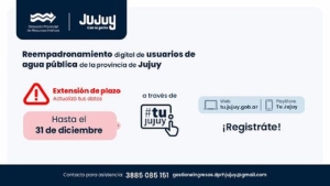 Usuarios de agua p&uacute;blica podr&aacute;n reempadronarse hasta diciembre