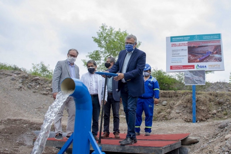 Nueva obra de &ldquo;by pass de emergencia y nuevo acueducto de refuerzo cruce r&iacute;o grande&rdquo;