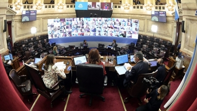 El Senado prepara su segunda sesi&oacute;n virtual: los proyectos que debatir&aacute;