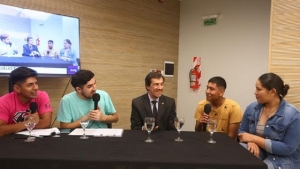 Sadir salud&oacute; a estudiantes que participaron del 8vo Encuentro de Escuelas Rurales