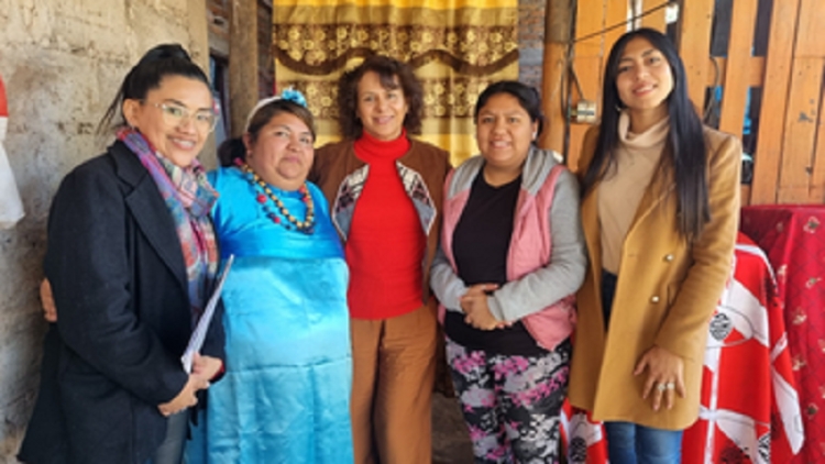 "Mujer Territorio": visita a Libertador Gral. San Mart&iacute;n y Fraile Pintado