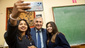 Gerardo Morales y un septiembre dedicado a los estudiantes