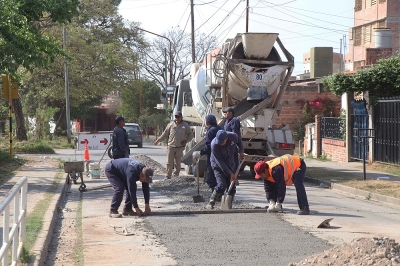 El municipio de Palpal&aacute; avanza con obras en calle &aacute;frica y un exhaustivo operativo de refacci&oacute;n en los barrios
