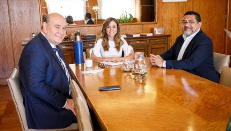 Rub&eacute;n Rivarola se reuni&oacute; con la Ministra Tolosa Paz
