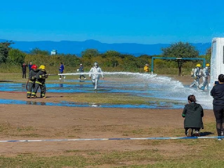 Simulacro de emergencia aeron&aacute;utica: destacaron la respuesta de los equipos y la articulaci&oacute;n interinstitucional