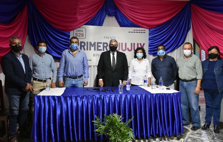 Primero Jujuy present&oacute; candidatos en el ramal