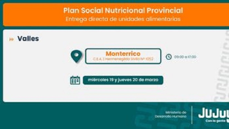 Comer en Casa: En 5 localidades de Valles se entregar&aacute;n unidades alimentarias
