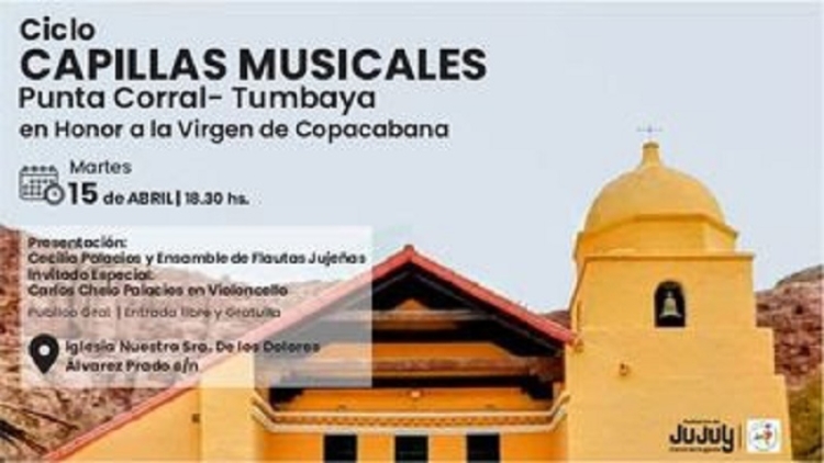Ciclo "Capillas Musicales" en honor a la virgen de Copacabana de Punta Corral