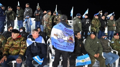 Una multitud se congreg&oacute; en La "Vigilia por Malvinas" en R&iacute;o Grande