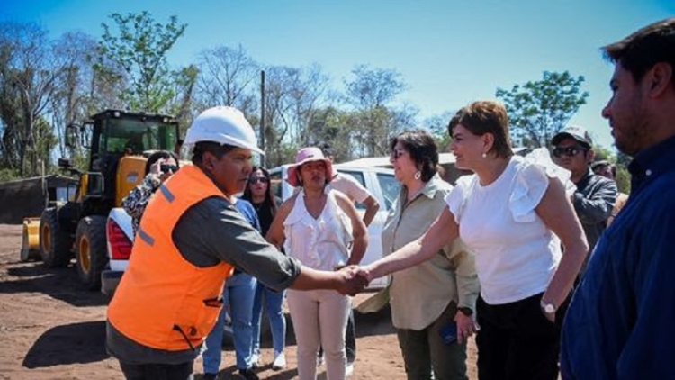 Avanza la construcci&oacute;n de la Planta de Transferencia de Residuos en Caimancito