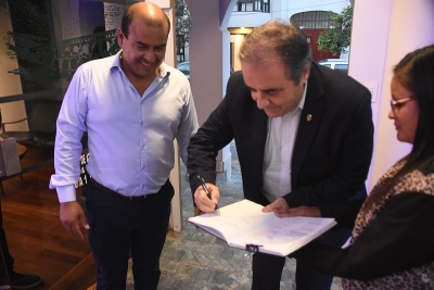 Bernis acompa&ntilde;&oacute; el brindis de fin de a&ntilde;o de la C&aacute;mara Argentina de la Construcci&oacute;n