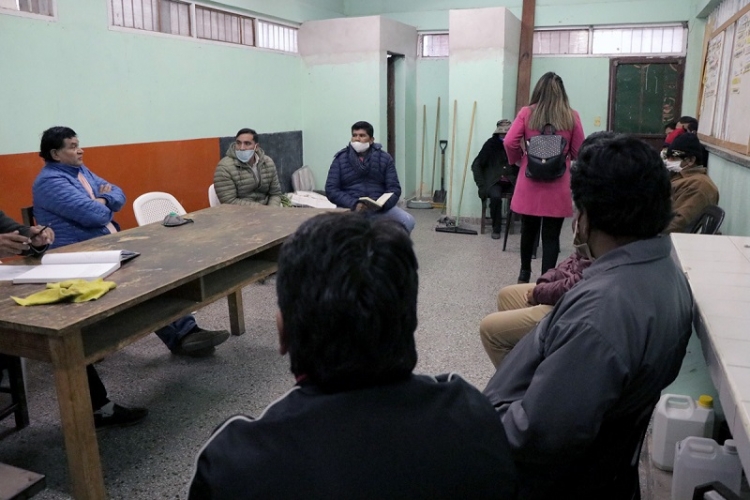 Se suspenden actividades vecinales y se encuentra activo el centro de denuncias