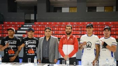 Noche de boxeo internacional en Monterrico