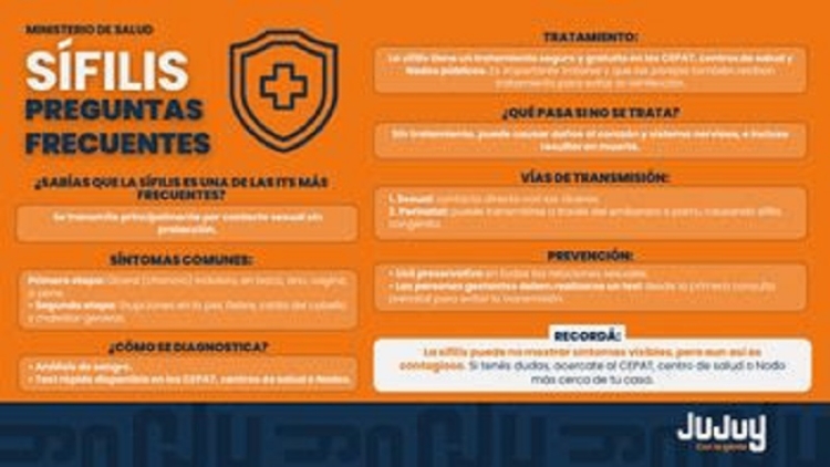 La s&iacute;filis es una de las infecciones de transmisi&oacute;n sexual m&aacute;s frecuentes