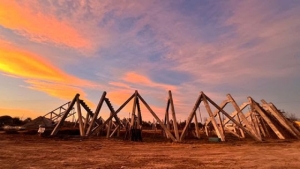 Ciudad Deportiva: nuevas tareas en las obras en Alto Comedero