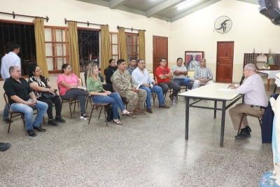 Trabajos integrales y reuni&oacute;n organizativa por festividad de la virgen de r&iacute;o blanco y paypaya