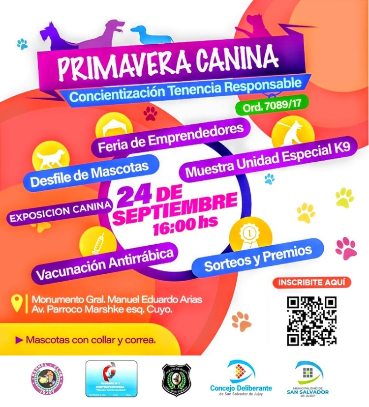 Primavera canina, concientizaci&oacute;n y tenencia responsable