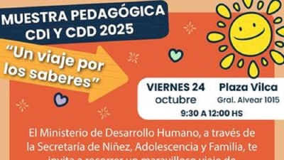Muestra pedag&oacute;gica "Un viaje por los Saberes" de los CDI y CDD 2025