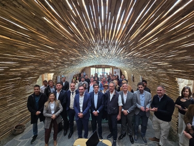 Ezequiel Atauche y Daniel Scioli se reunieron con empresarios y estudiantes de la Provincia