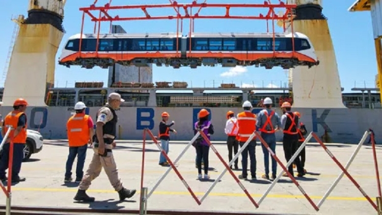 Las duplas del Tren de la Quebrada llegaron a la Terminal de Z&aacute;rate y est&aacute;n camino a Jujuy