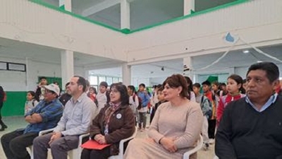 Una Lechuza de campanario fue liberada en la Escuela Pablo Arroyo