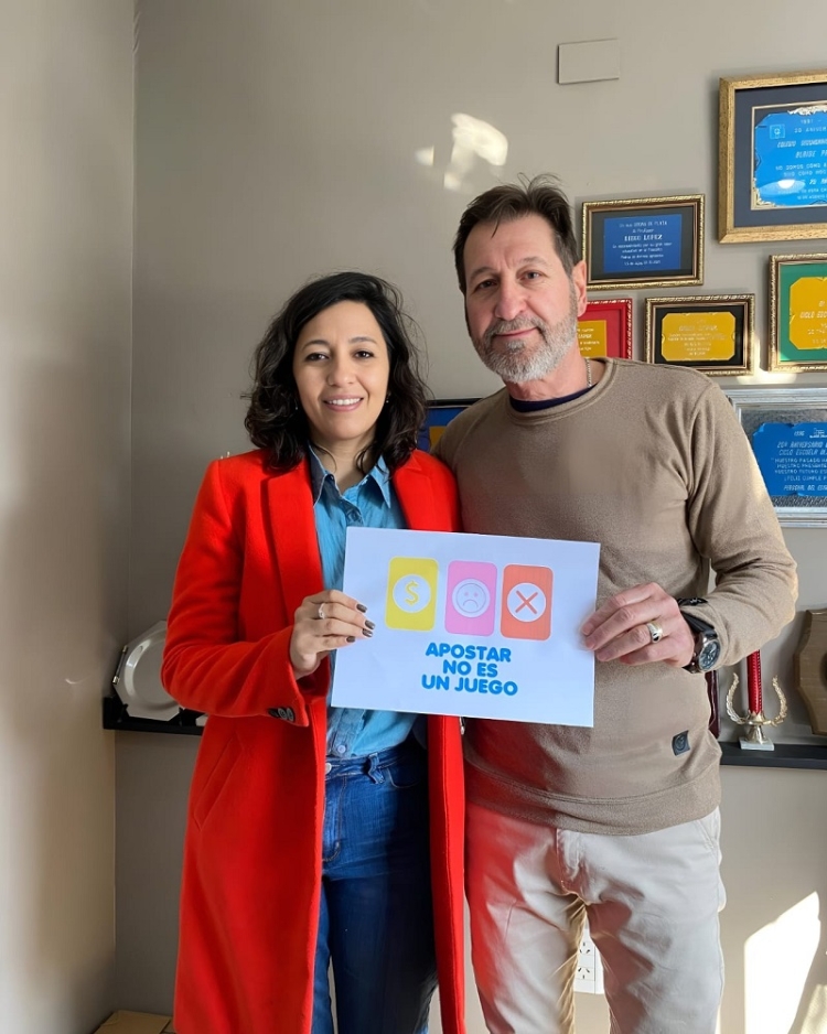 Leila Chaher lanz&oacute; la campa&ntilde;a #APOSTARNOESUNJUEGO