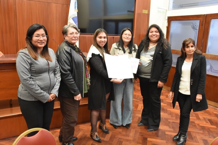 Reconocimiento de la Legislatura a la Dra. Anah&iacute; Mendoza por su aporte en el libro &ldquo;Pensar en Violencia&rdquo;